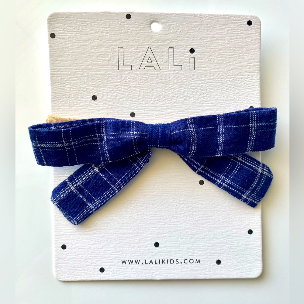 Headband Bow, Navy